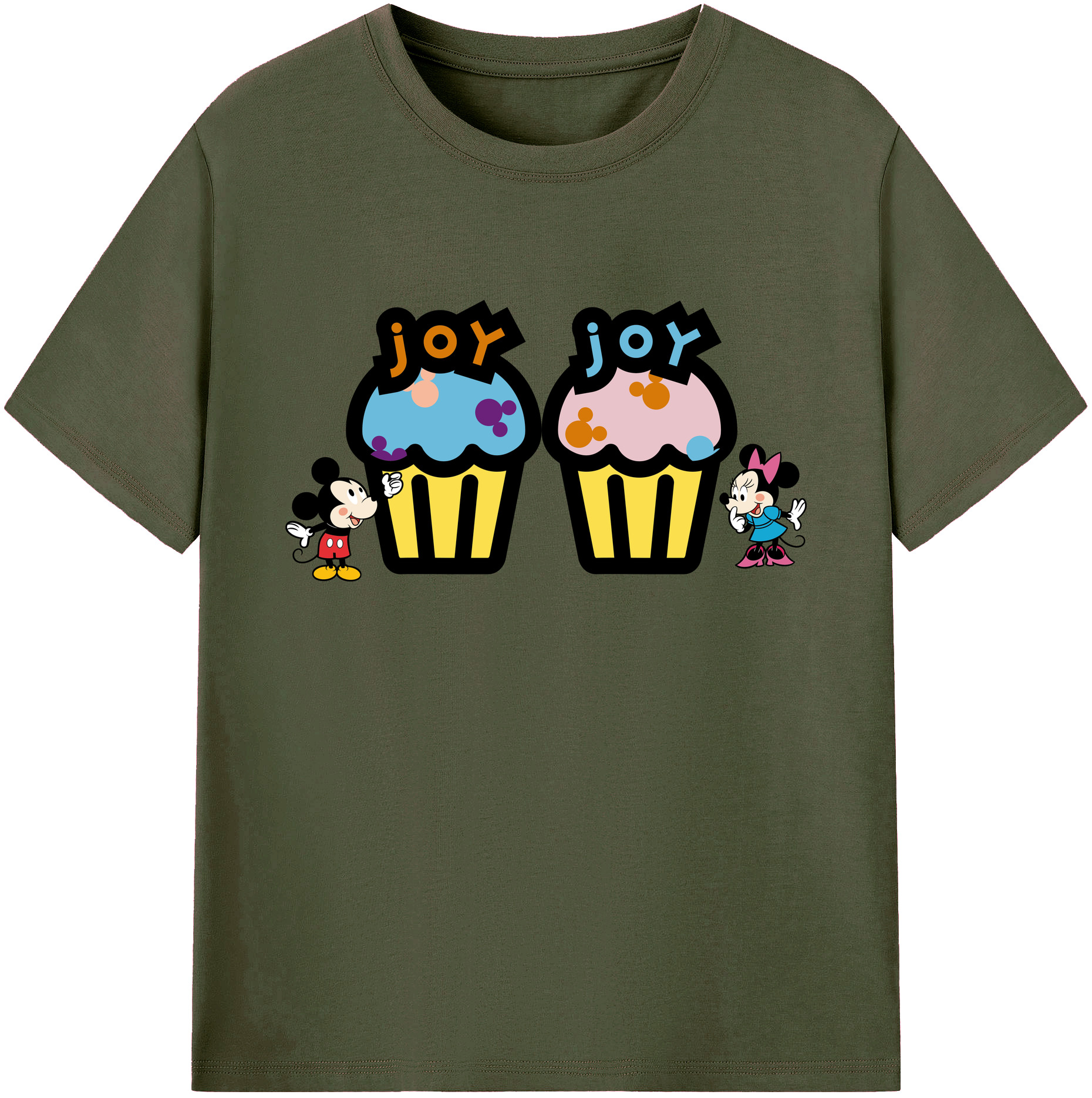 ミッキーマウス Mickey Mouse 綿100％ メンズ半袖Tシャツ｜肌触りやわらか＆通気性
